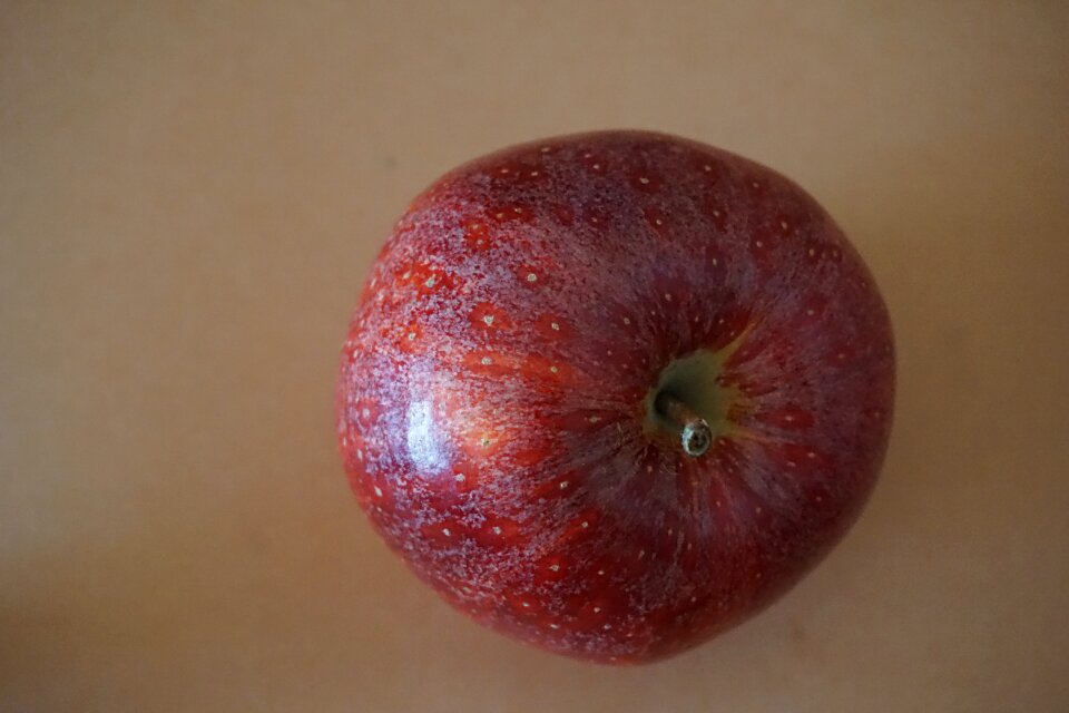 Red meals red apple