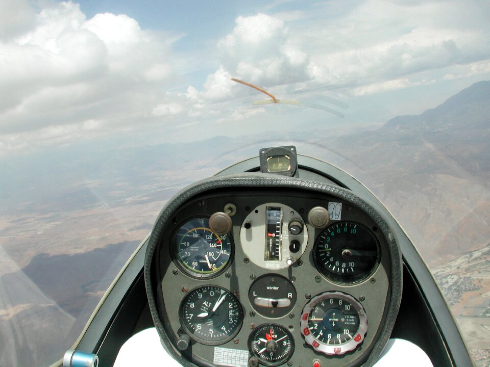 Flying gliding freedom