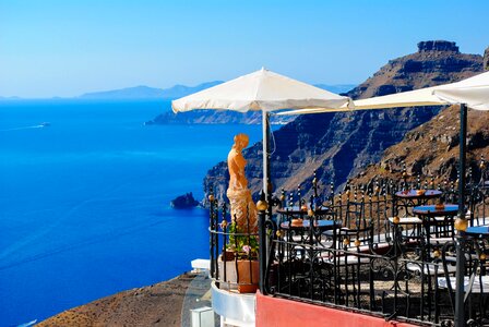 Vacation greece landscape