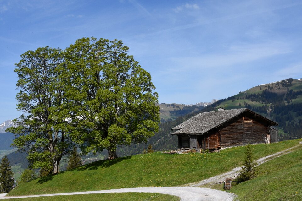 Landscape gstaad bernese oberland