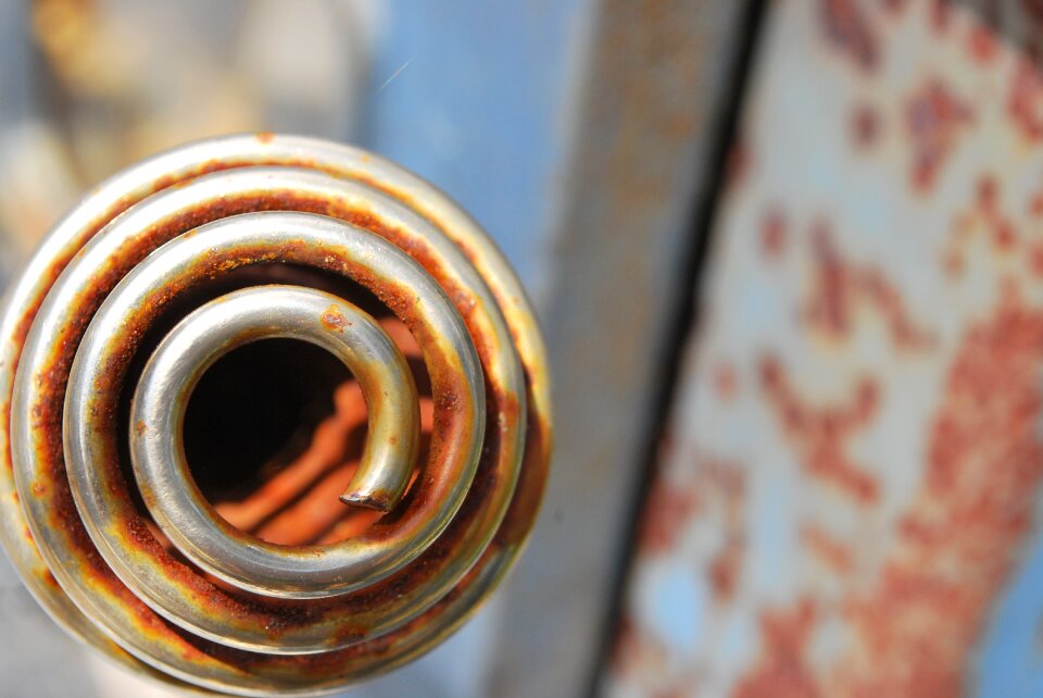 Metal circle round