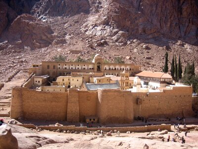 Catherine's monastery egypt sinai desert