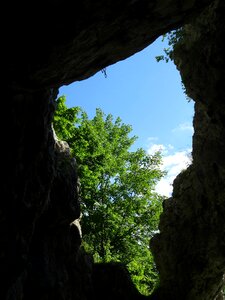 Nature the hole slit