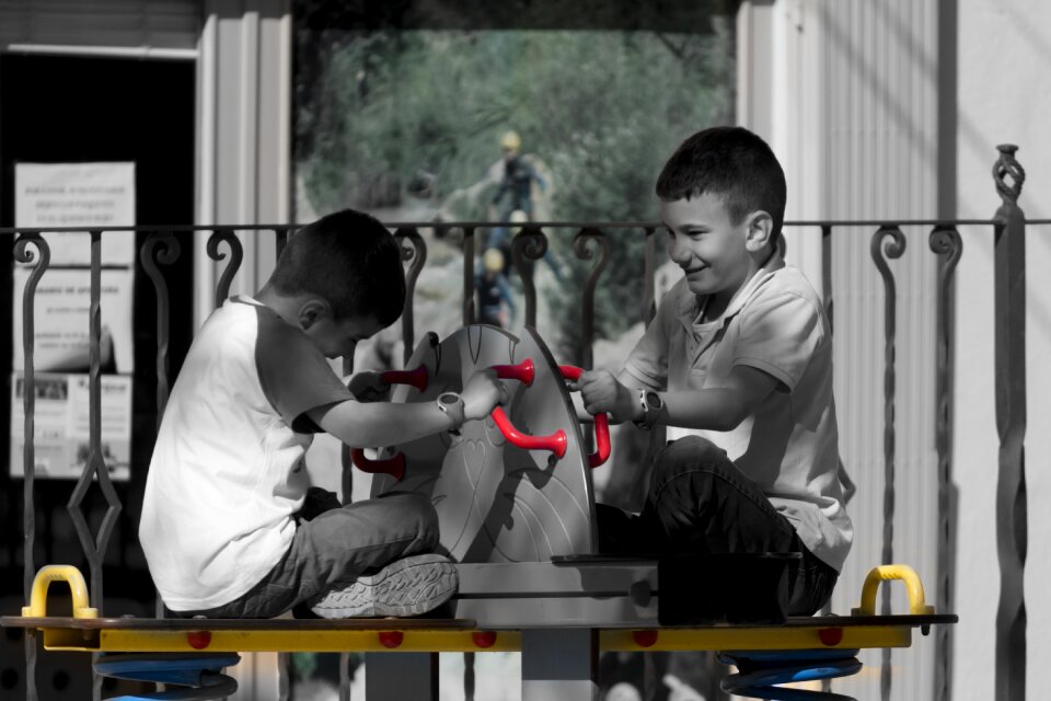 Playground happy smiles