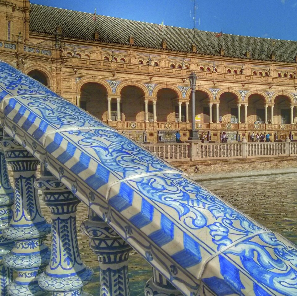 Seville andalusia spain square