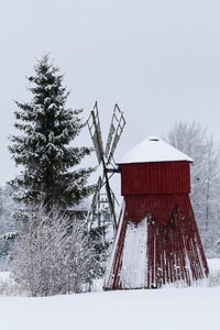 The wings winter snow