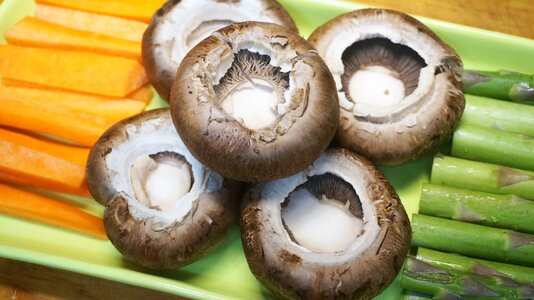 Mushroom carrot vegetables