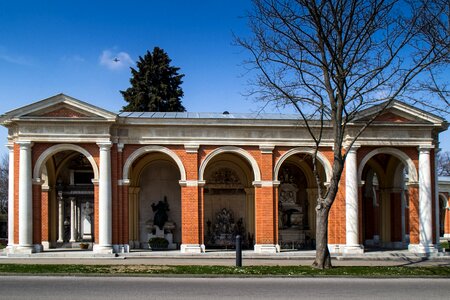 Vienna central cemetery mausoleum