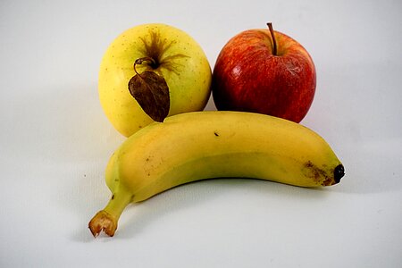 Red banana yellow photo