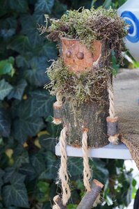 Hand labor deco garden