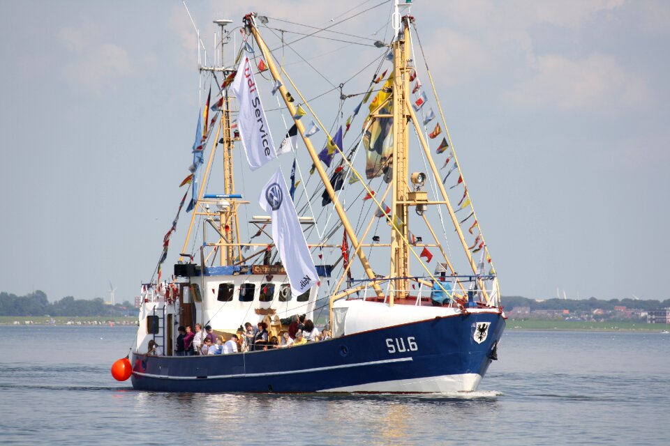 North sea harbour festival boat parade