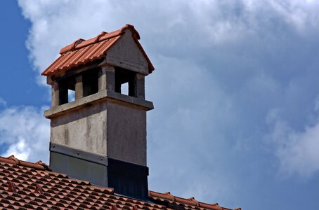 Chimney weather protection cover photo