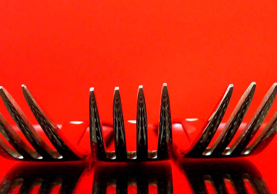 Cover close up silverware