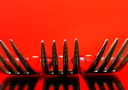 Cover close up silverware