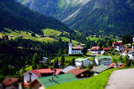 Hirschegg austria alpine photo