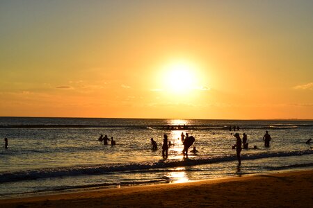 Sunset punta del este wallpaper