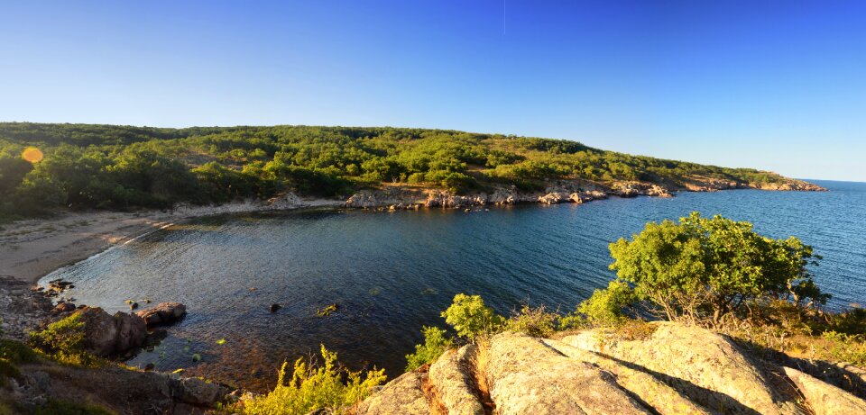 Water summer coast photo