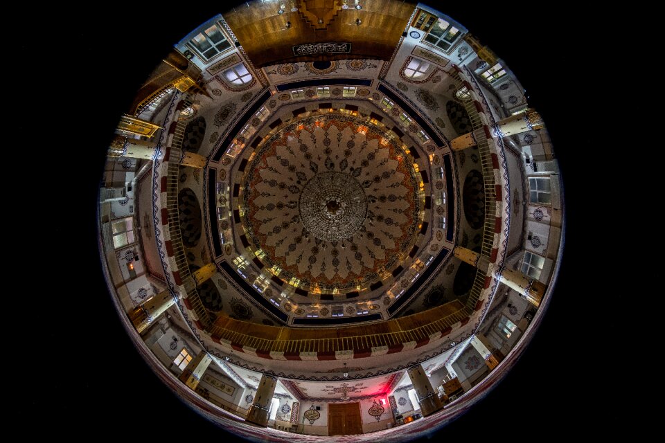 Fish eye cami dome