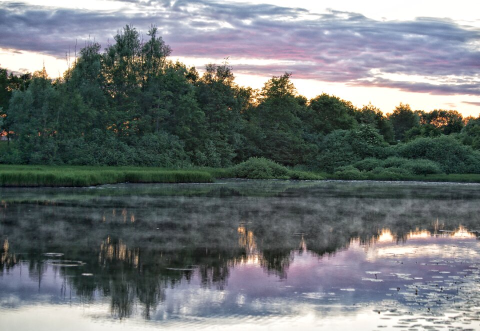 Sky view water edge