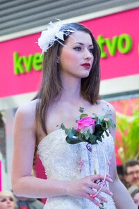 Woman wedding clothes
