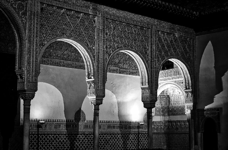 Pattern decoration spanish