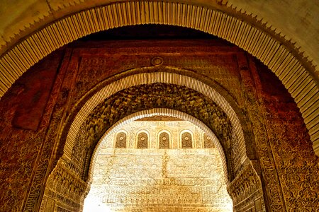 Spanish arabesque interior
