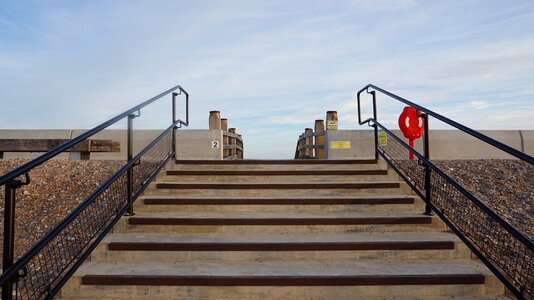 Climb up sea photo