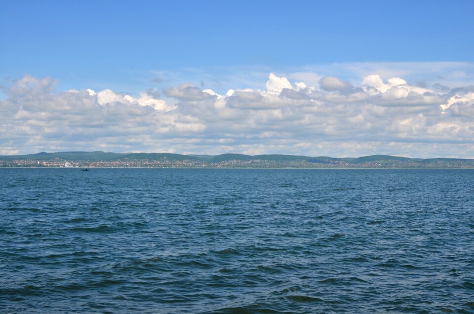 Summer clouds tihany