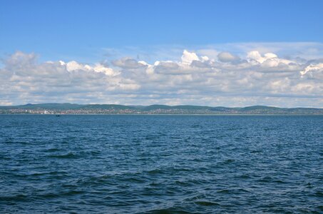 Summer clouds tihany