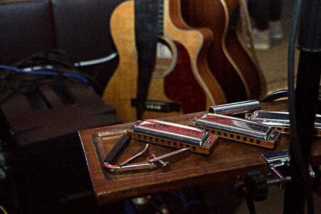 Harmonica blues musical instrument