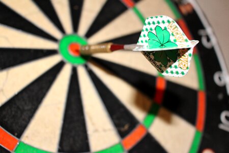 Target arrow dart photo