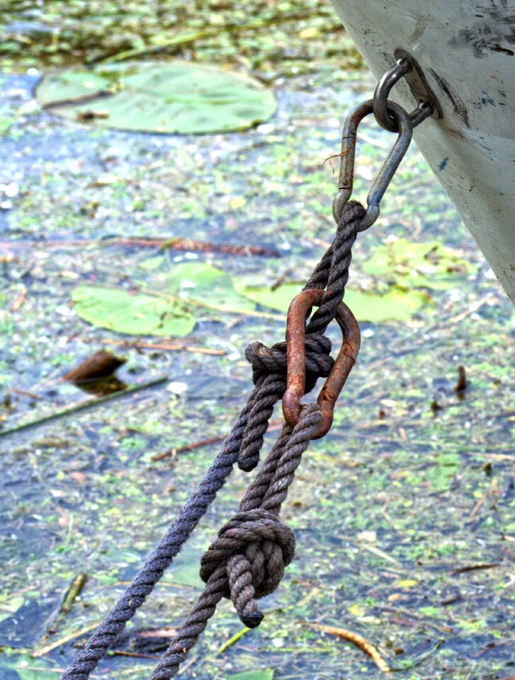 Cordage knot woven