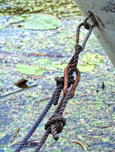 Cordage knot woven