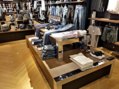 Shop fashion atmosphere