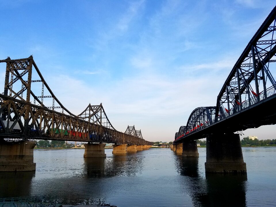 Dandong bridge urban