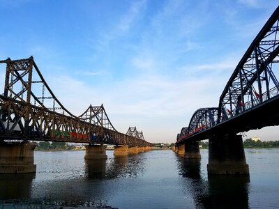Dandong bridge urban photo