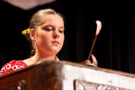 Music musician girl photo