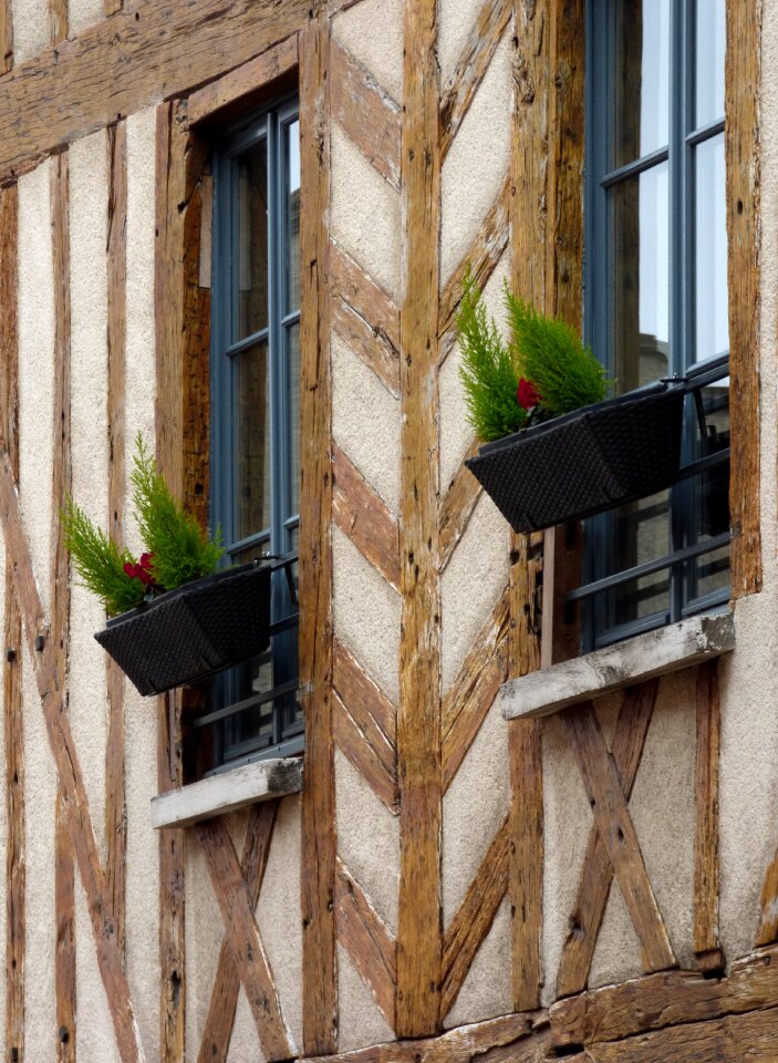 Old house timbered house france