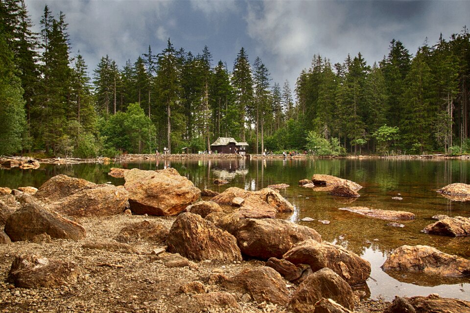 Water nature surface