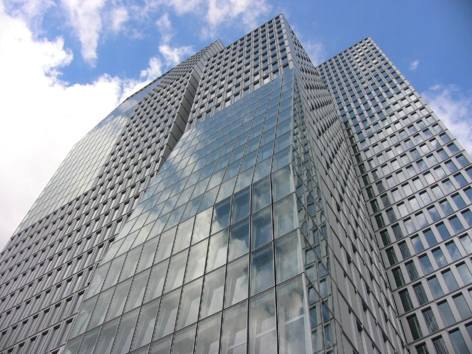 City urban sky