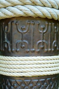 Metal detail column