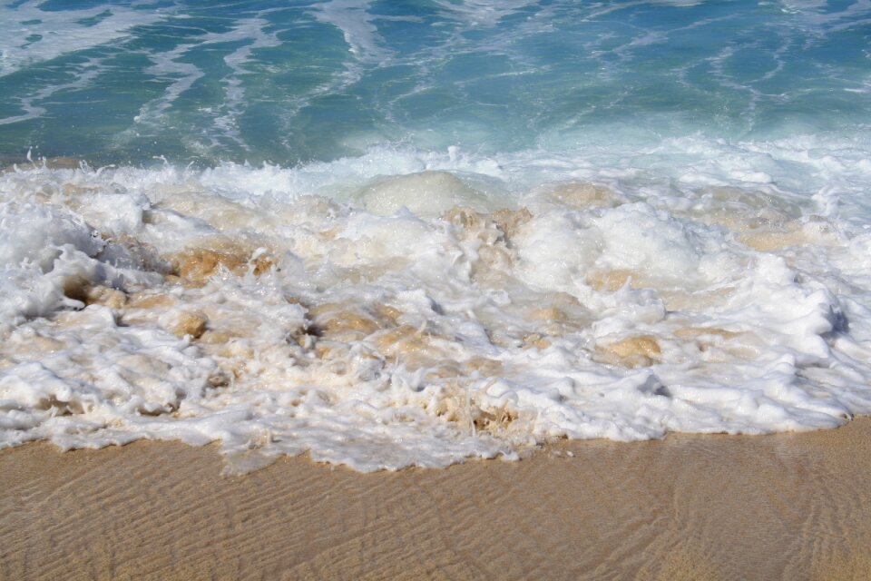 Island sand water
