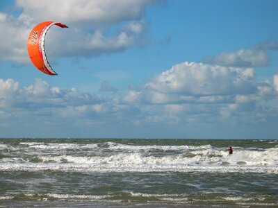 Sea water wind