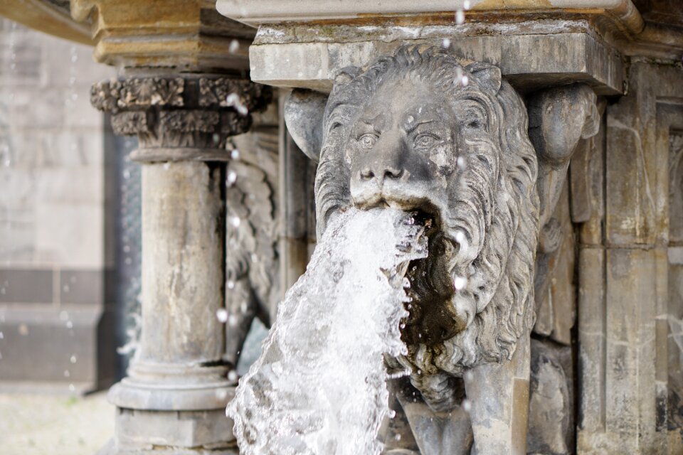 Fountain water fountain stone