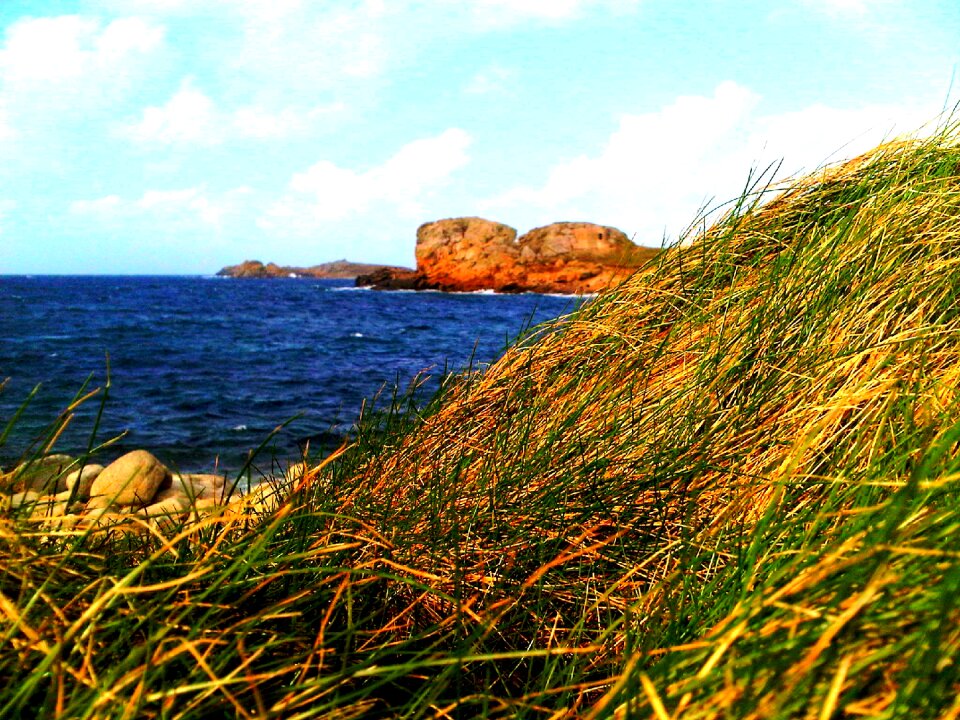 Wild coast brittany ocean