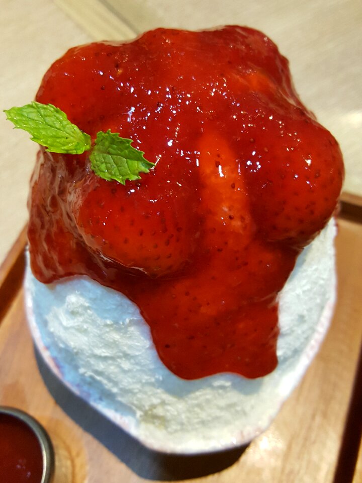 Dessert refreshing juicy