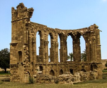 St george of the latins ruins gothic photo