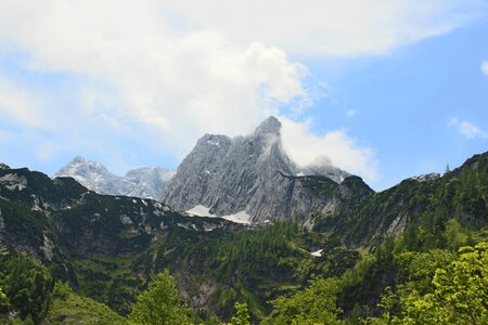 Landscape dachstein mountain landscape photo