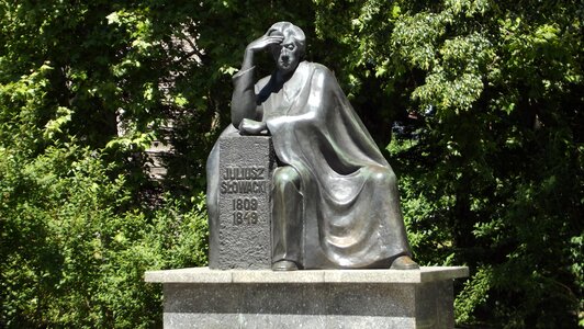 Monument park slovak bard
