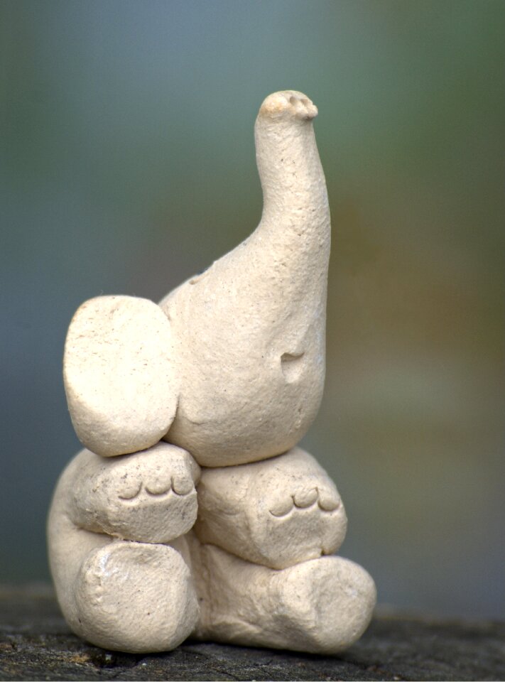Figure baby elephant nice